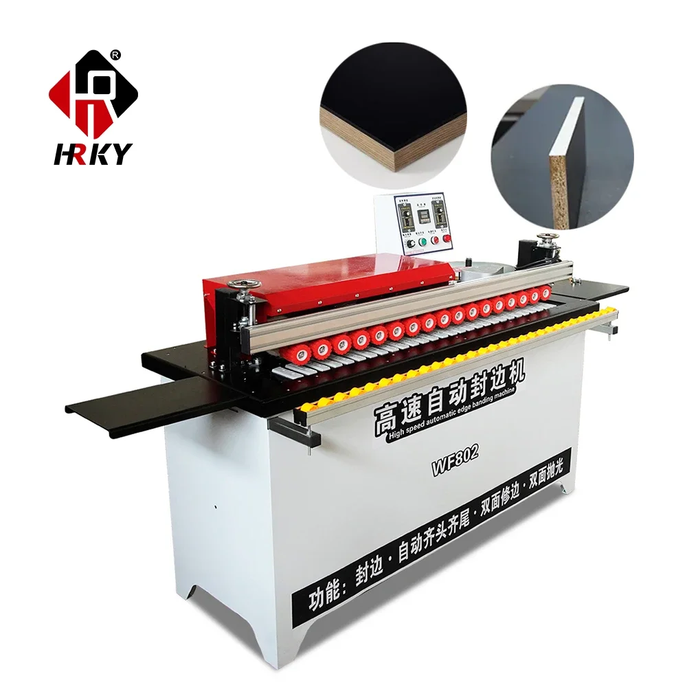 Wood Based Panels Machinery Edge Bander Trimmer Gluer Portable Wood Edging Edge Banding Machine