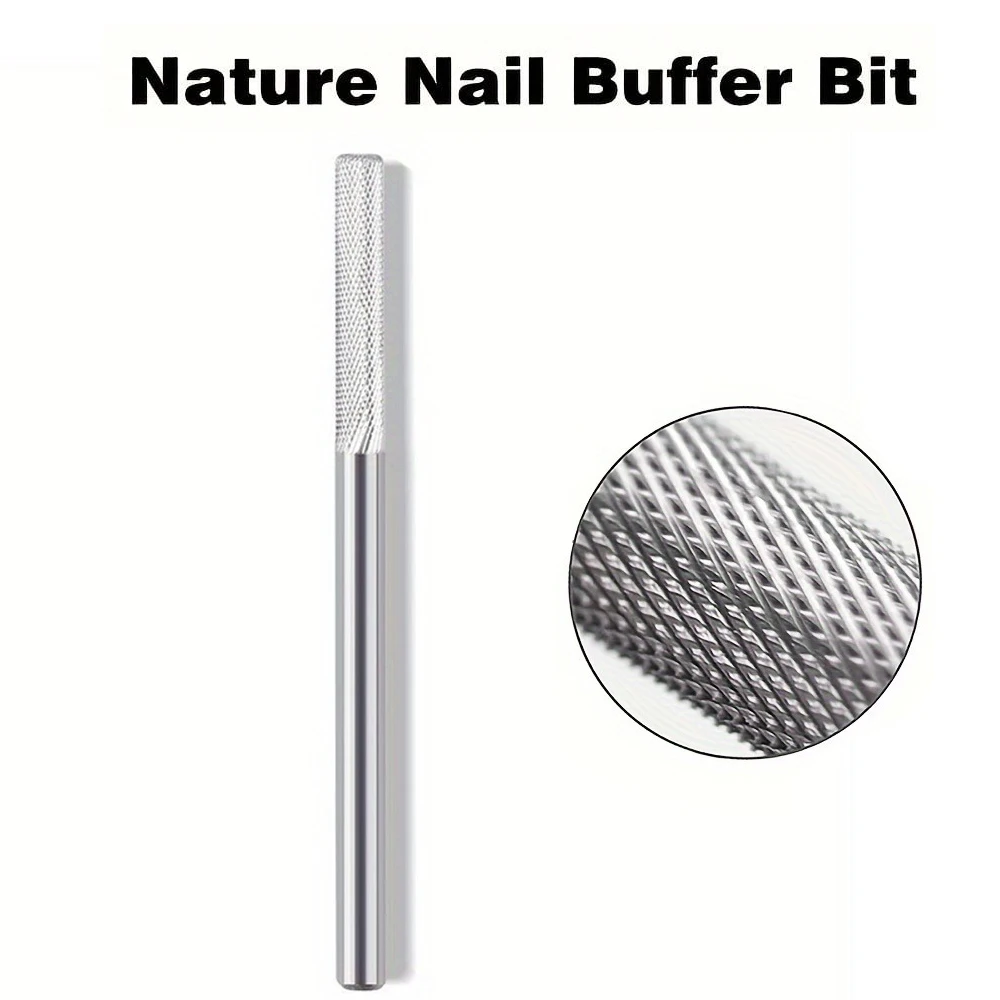 قطعة واحدة من لقم مثقاب الأظافر من كربيد التنجستن، مناسبة للمانيكير والباديكير وإزالة تلميع الجل وتنظيف البشرة #1