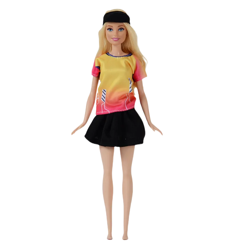 Fashion Clothes Set for 30cm BJD Doll Barbie Blyth 1/6 MH CD FR SD Kurhn Girl Baby Pretend Play Toys Accessories