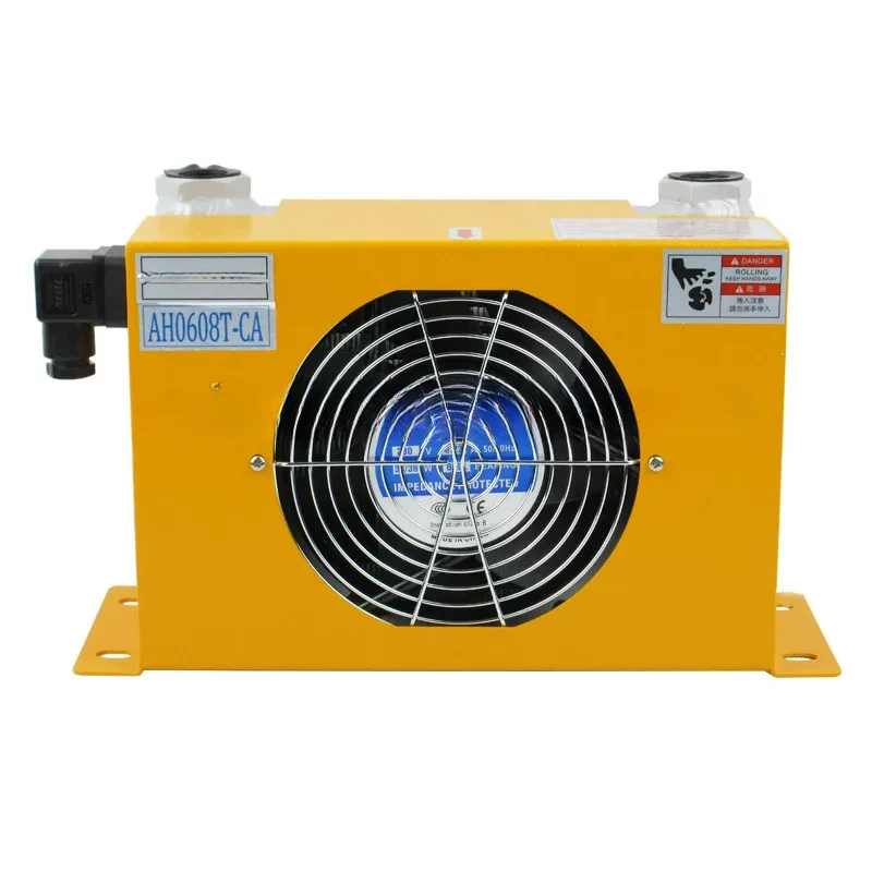 

60L/Min Hydraulic Cooler AH0608T-CA Hot Selling Hardware Tools Fan Air Oil Cooling 110V 220V 24V 12V 380V