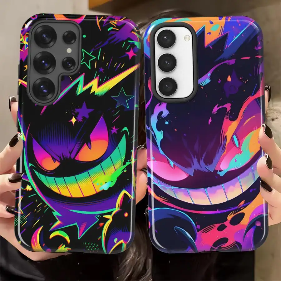 Phone Case for Samsung Galaxy S26 Ultra A36 A26 S24 Ultra A56 S25Ultra S20 FE A16 S23 Soft Cover Capa Trendy Gengar Art Design