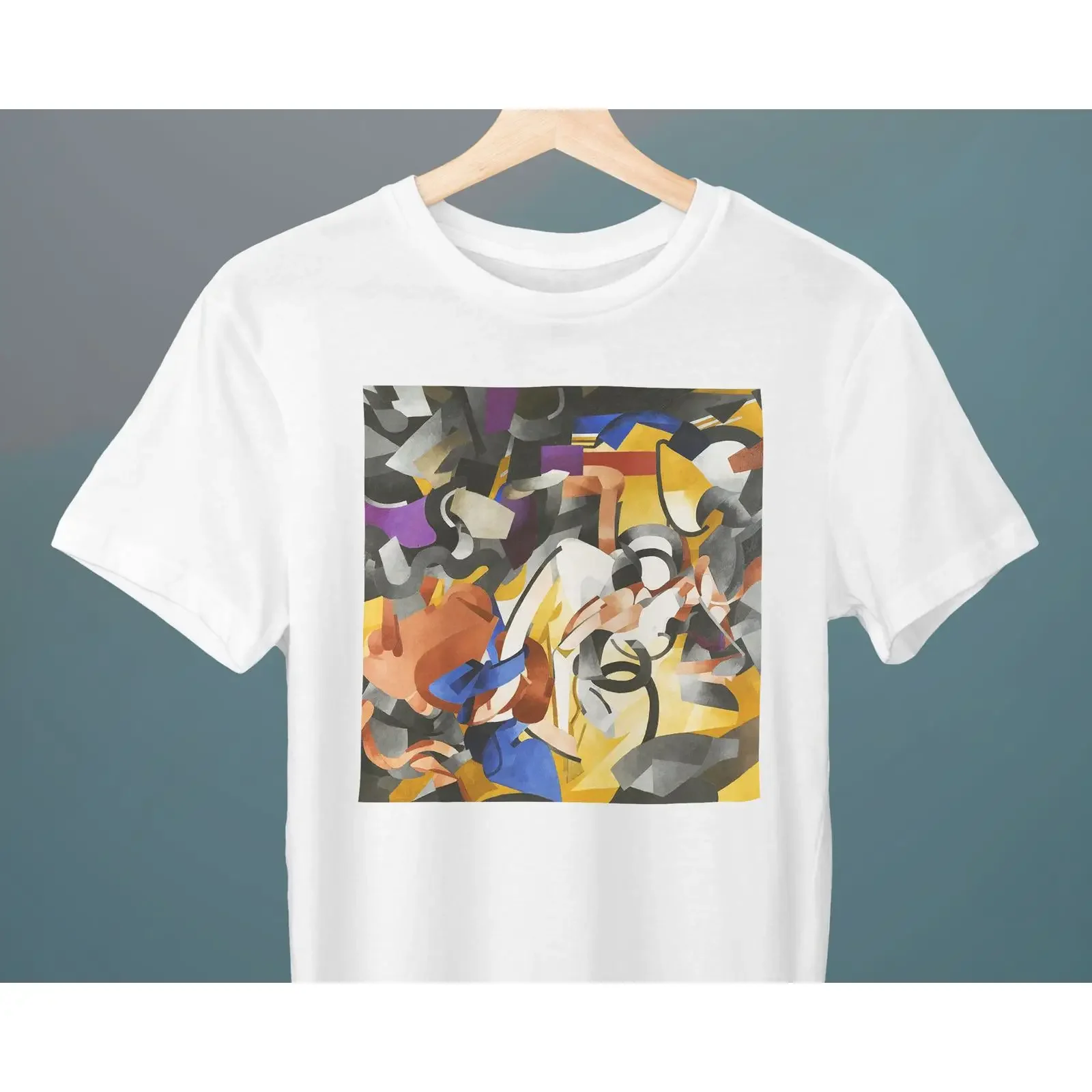 Edtaonisl Ecclesiastic Francis Picabia Painting T Shirt Art Abstract for Her Him vintage Washed Unisex Slightly Stylish