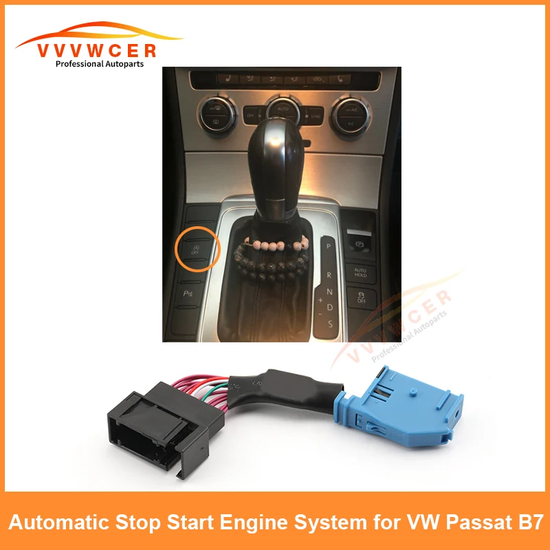 

Automatic Stop Start Engine System Off Device Control Sensor Plug Stop Cancel For VW Passat B7