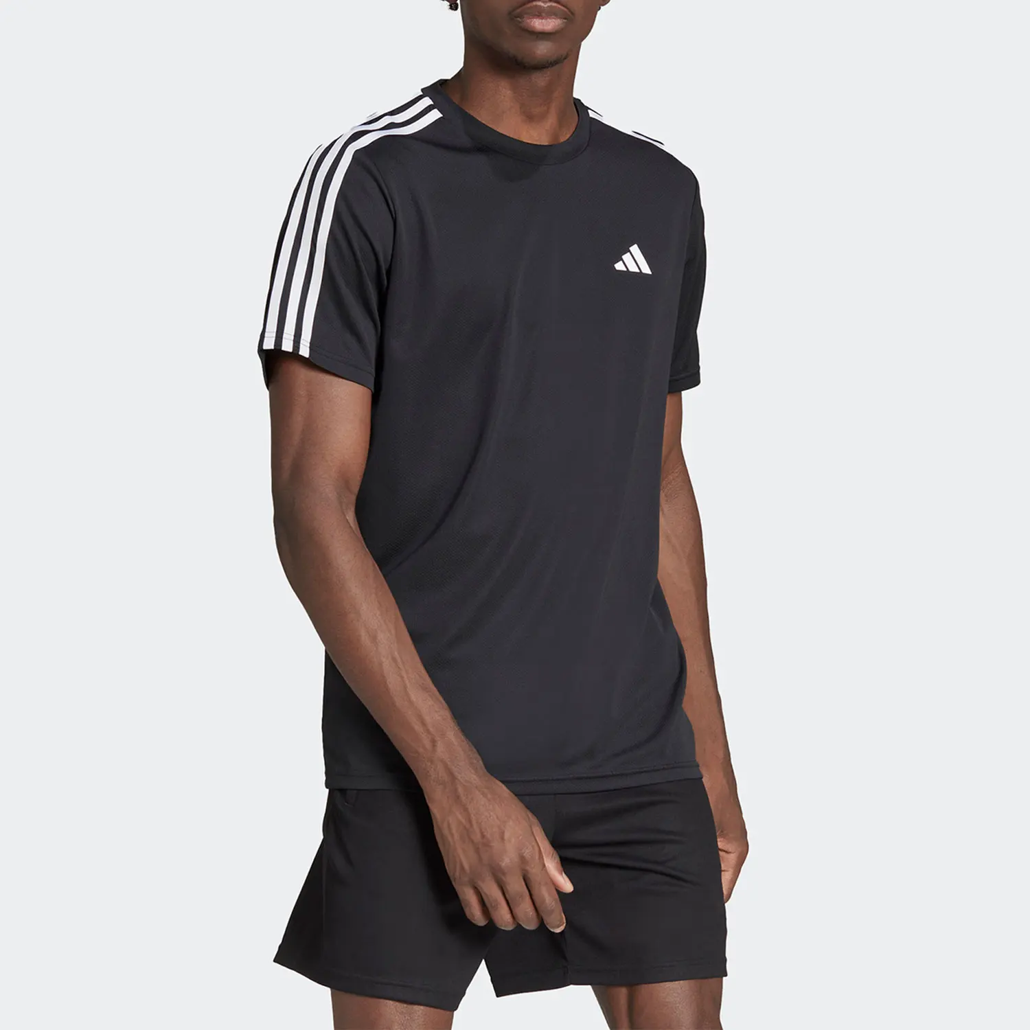 

Adidas genuine TR-ES BASE 3S Men's Sport Casual Short Sleeve IB8150