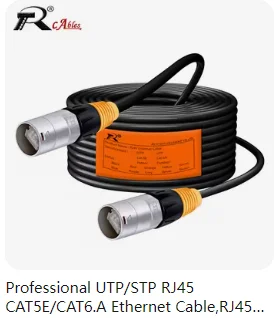RJ45 CAT5 mit abgeschirmtem 4-Kanal-3-Pin-XLR-Stecker/Buchse, Multi-Netzwerk-Empfängerkabel für Bühnenaufnahmestudio – Detail 27