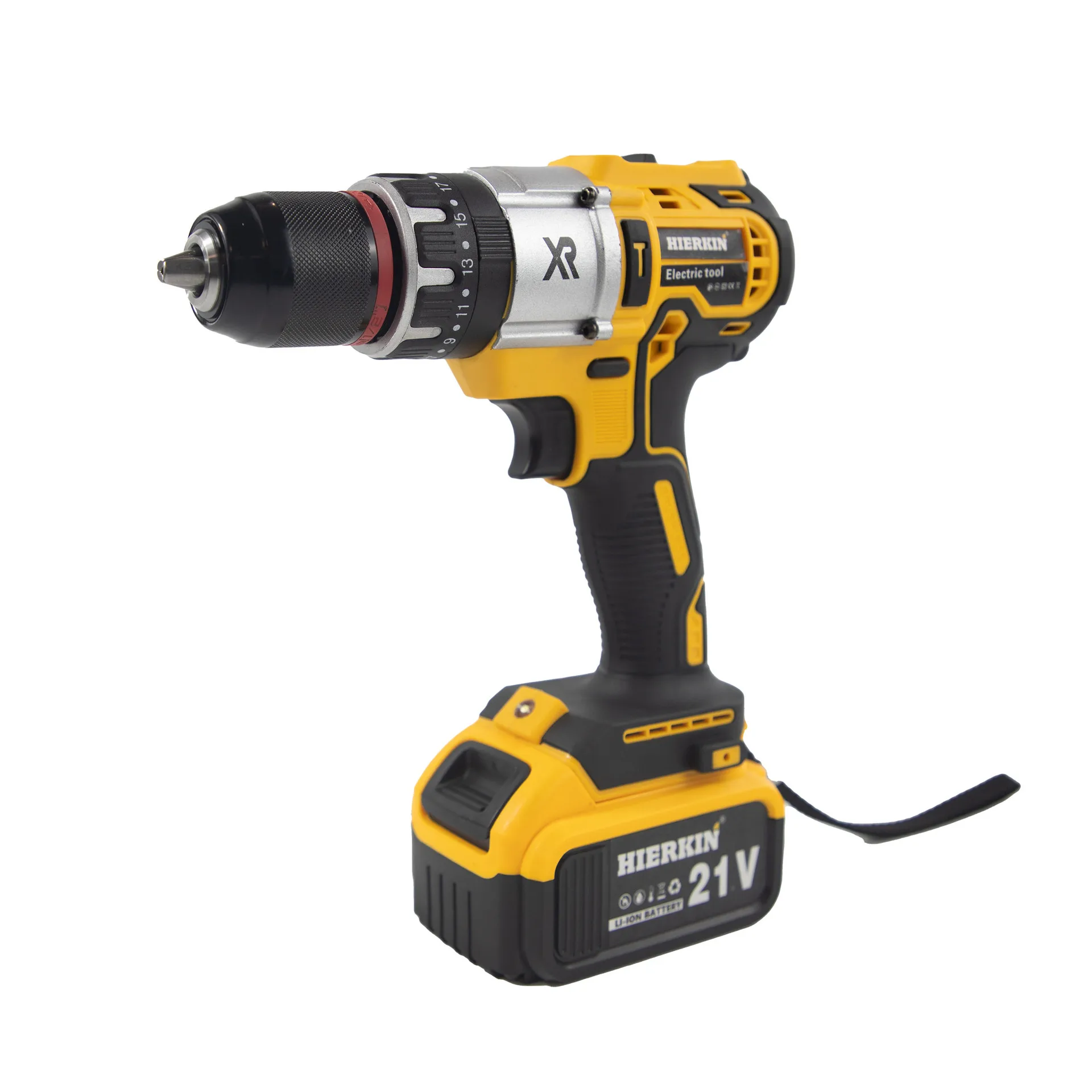 

21V Lithium Electric Drill New Cross-Border Rechargeable Power Tool with Variable Speed Electric Screwdriver Hand Drill Package