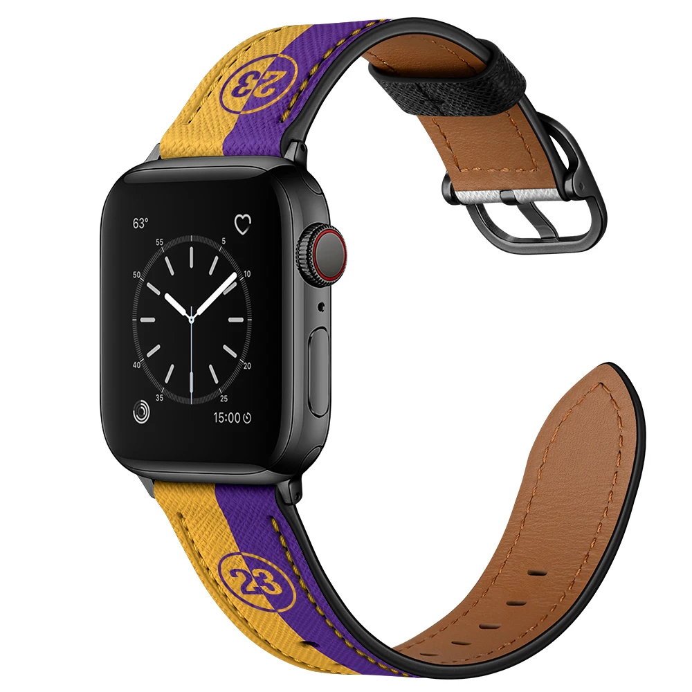 

Кожаный ремешок для Apple watch Ultra 8 7 6 5 4 SE, браслет для iwatch 49 мм 45 мм 41 мм 44 мм 42 мм 40 мм 38 мм