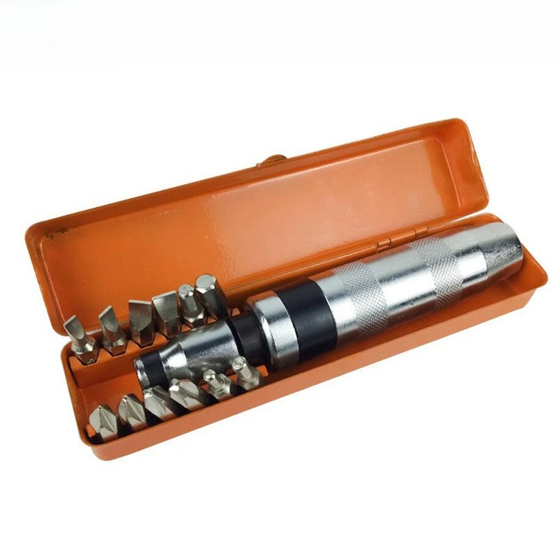 For 14-Piece Impact Batch Screwdriver Set, Hardware Tools (2 Sets)