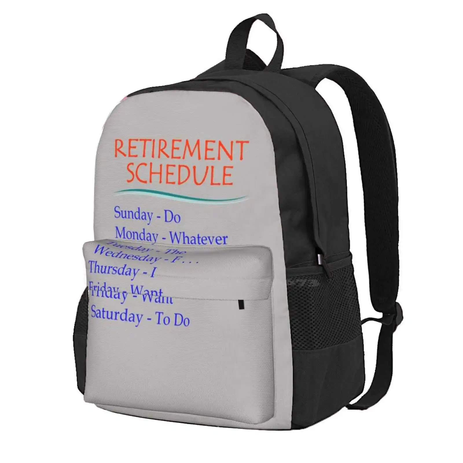 Retirement Gifts - Retirement Schedule Funny Gift Ideas For Retired Or Retiring Women & Men At Retirement Party At The Office