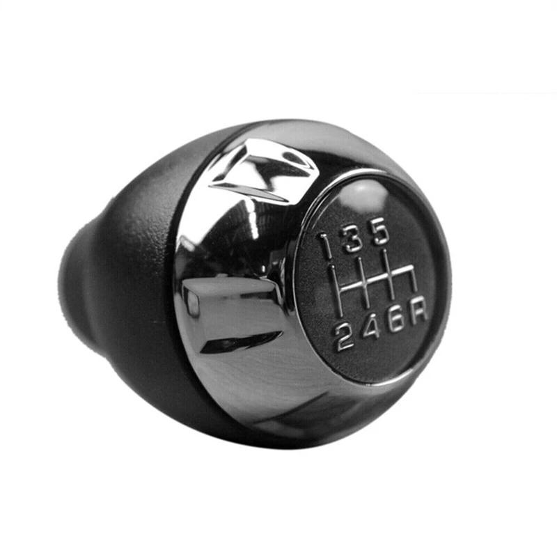 Manual Shift Knob ABS Manual Shift Knob For 2007-2013 Jeep Wrangler Jk 68085312AA 68085312AB Chrome