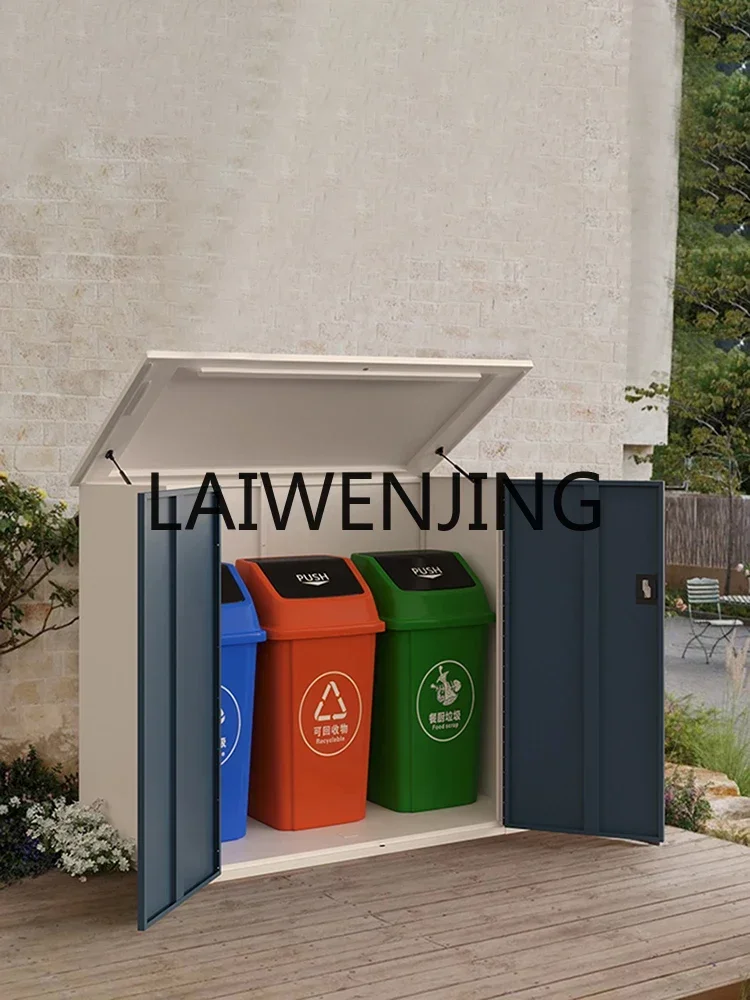 ys9Outdoor household drum laundry cabinet dryer storage cabinet garden waterproof sunscreen storage garden tool cabinet