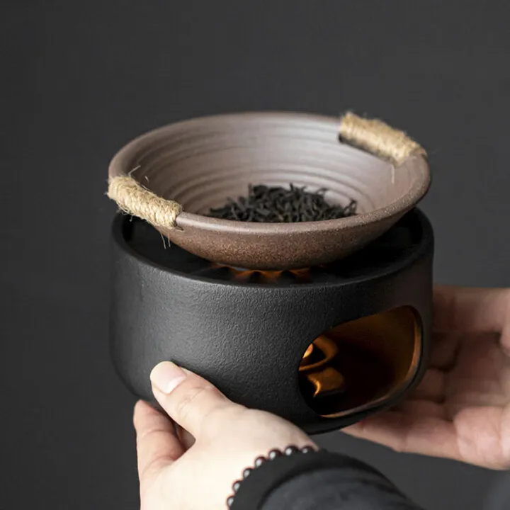 إبريق الشاي شمعة العزل الحراري التدفئة قاعدة الشاي دفئا