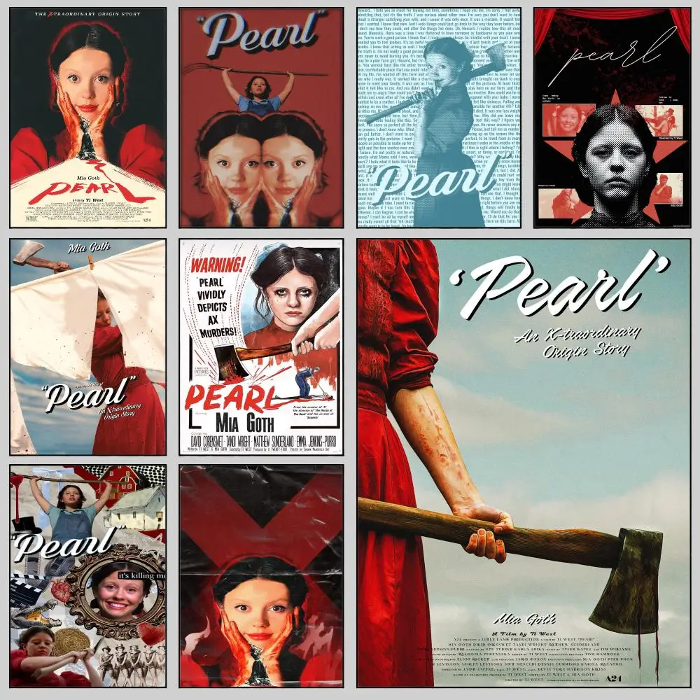 movie Pearl Poster Wall Posters Self-Adhesive Wall Stickers Home Decoration for Bedroom Living Room