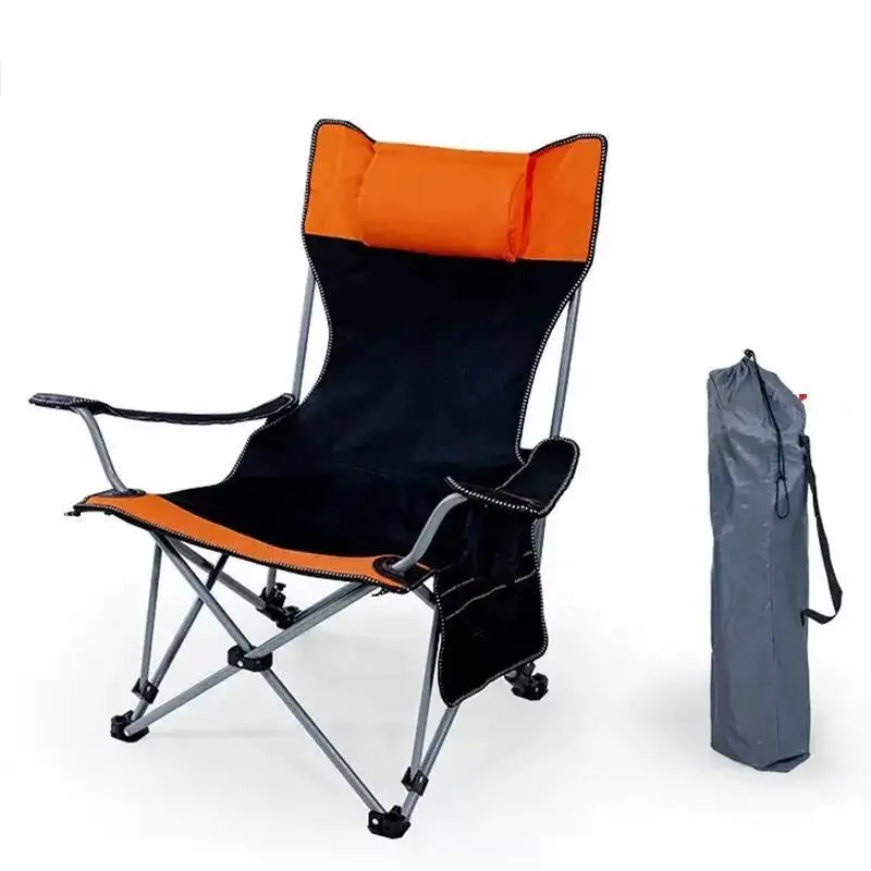 

Chair Sea Balcony Portable Garden Patio Camping Picnic Unique Metal Lounge Chair Modern Minimalist Silla Playa Outdoor Furniture