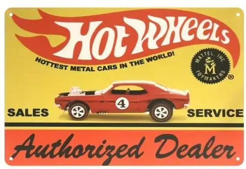 Vintage Style Metal Metal Sign12”x8”Red Lines. NEW-Dealer-Aluminum