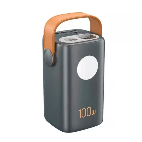 Power Bank 60000 мАч, 100 Вт, сверхбыстрая зарядка, зарядка большой емкости для ноутбука, флэш-зарядка BCAK, мобильный источник питания