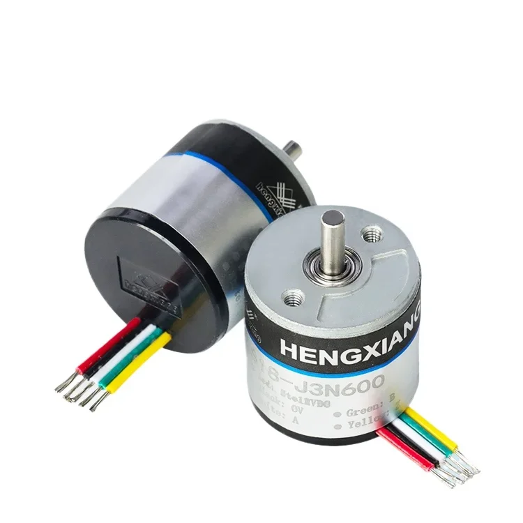 S18-L3NH60 NPN open collector output outer diameter 18mm solid shaft 2.5mm 60ppr 3.3V voltage supply mini rotary encoder