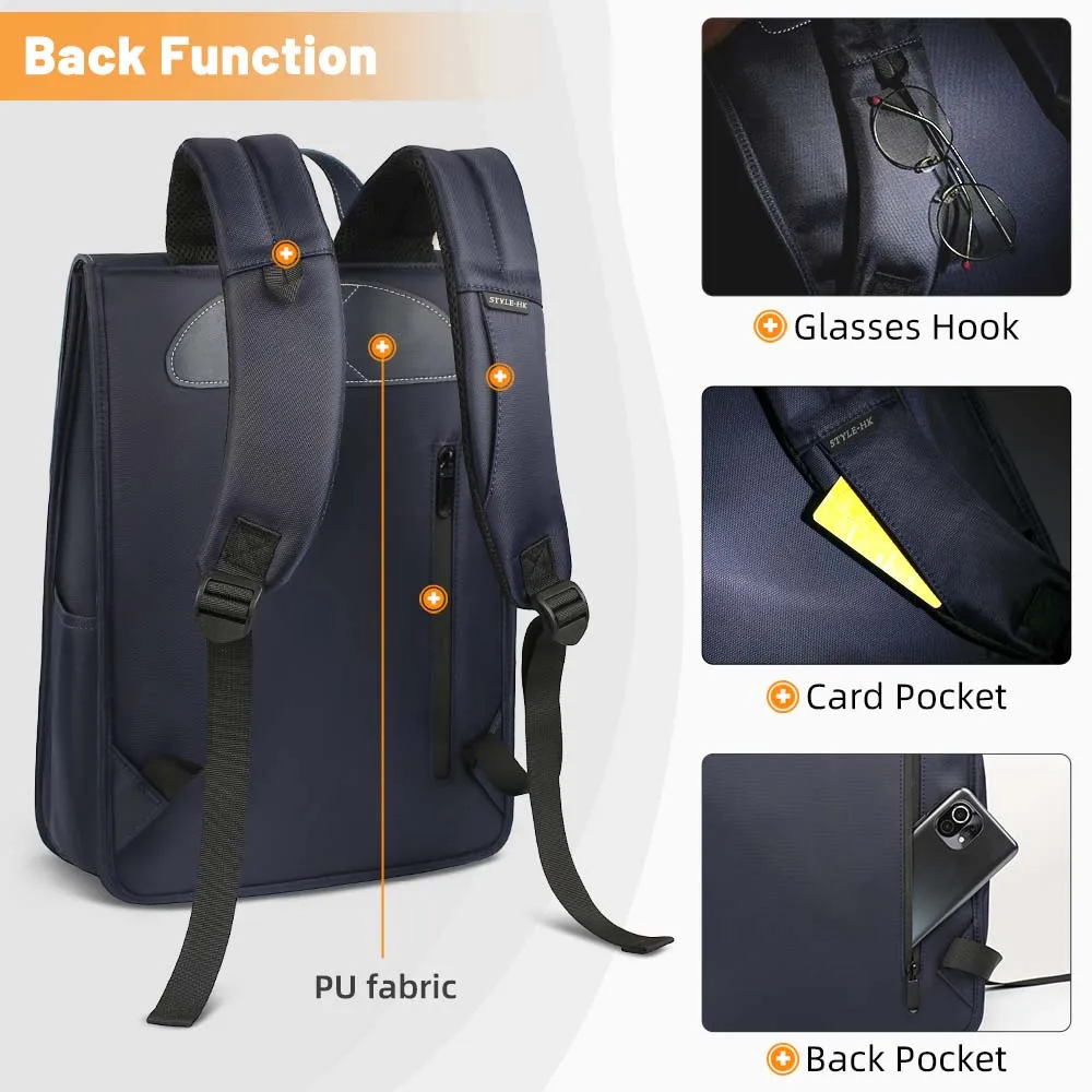 Heroic Knight College Messenger Backpack Waterproof Men Vintage School Backpack Luxury Male Work Travel Laptop Bag Fit 15.6\