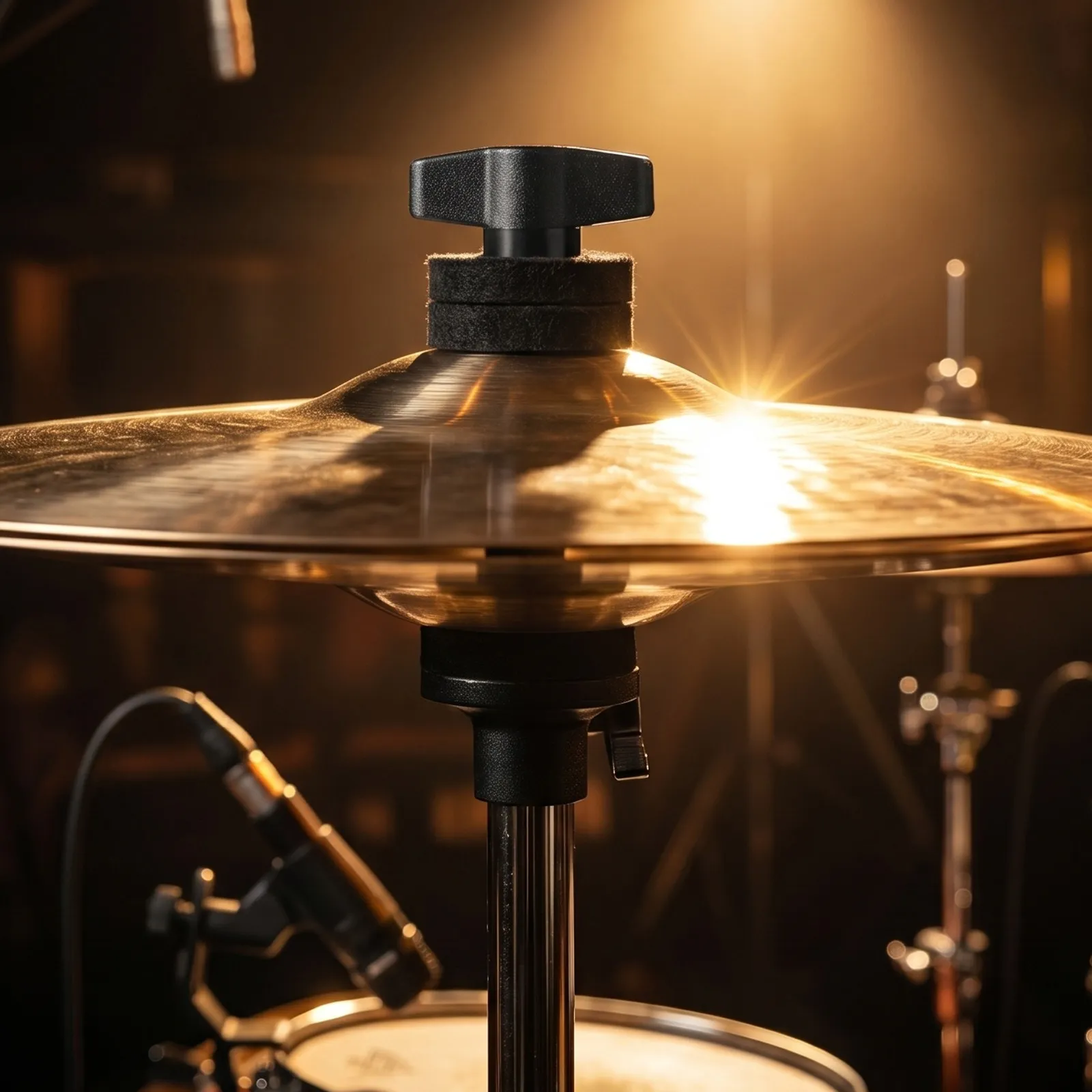 Cymbal Stand Felt Pads Sleeves Wing Nuts 2 Sets Drum Hardware Replacement Kit for Drum Set Accessories