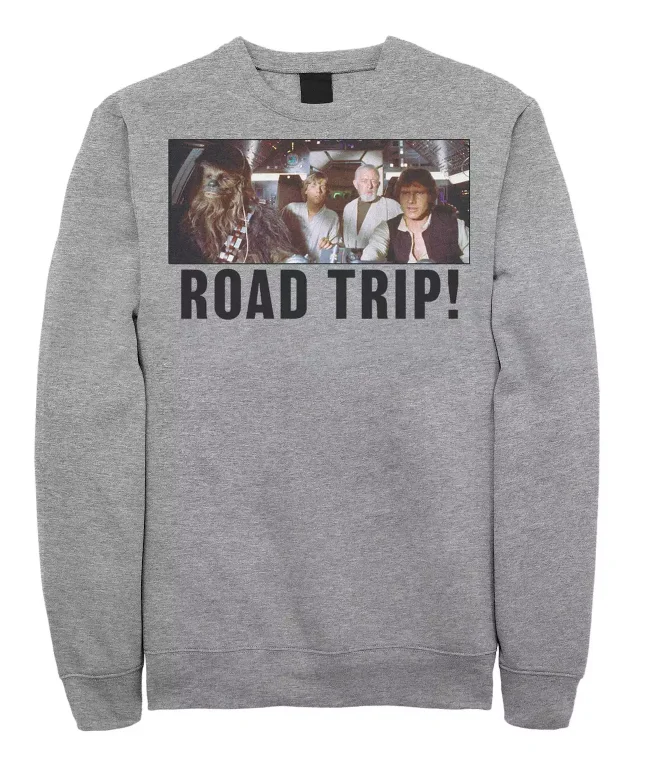 Sci-fi Star Wars heren- en dames sci-fi herfst en winter dagelijkse ronde hals hoodie bedrukte sci-fi fleece puur katoenen hoodie