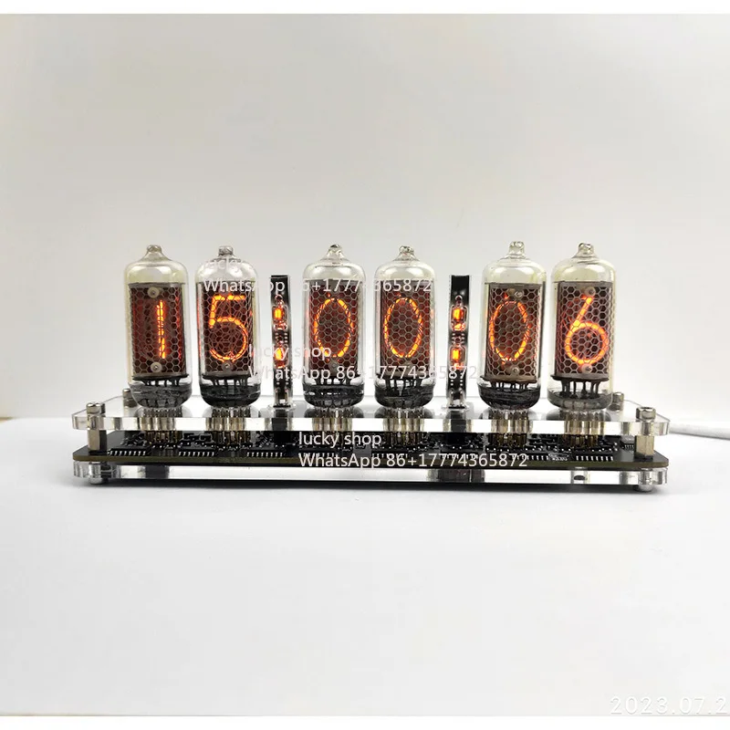 Lucky Grocery Store Glow Tube Clock 6-Bit IN8 Punk1105241158 Store