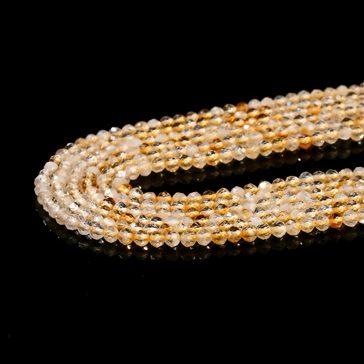2 3 4mm Faceted Natural Citrin - огляд і ціна Jewelry Making Gemstones