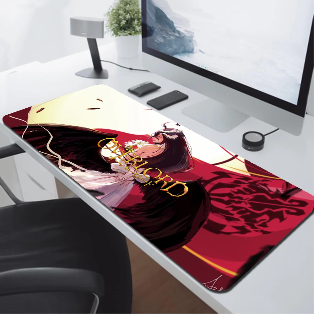 Overlord Mouse Pad Gamer Gaming Mousepad Anime Large Mouse Pad Laptop Anime Mat Gaming Desk Pad XXL Play Mats For Gamers