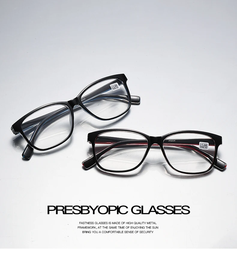 Vintage Frauen Lesebrille Mode Kunststoff Presbyopie Für Männer Computer Brillen Mit Lesen Hyperopie + 1,0 + 2,0 + 3,0 + 4,0 – Detail 3