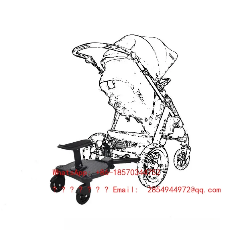 

2026 2-in-1 Handcart Assisted Pedal Ride for Baby Scooter