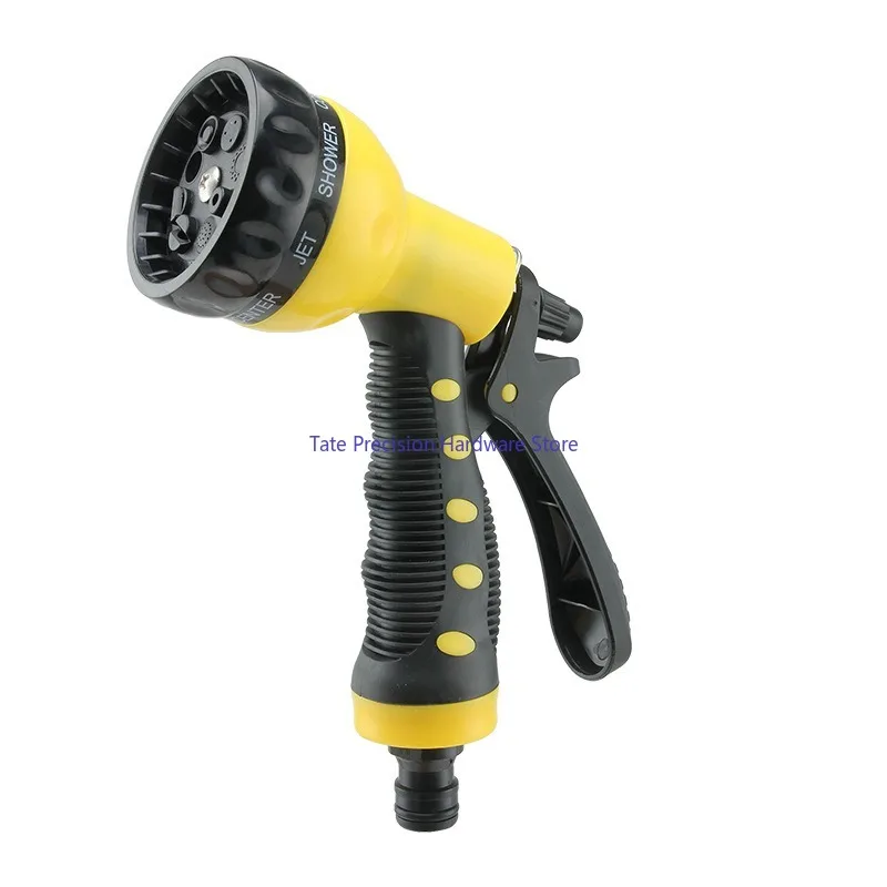 Garden Hose Nozzle Water Hose Sprayer 8 Watering Patterns Thumb Control On Off Valve High Pressure Nozzle Sprayer