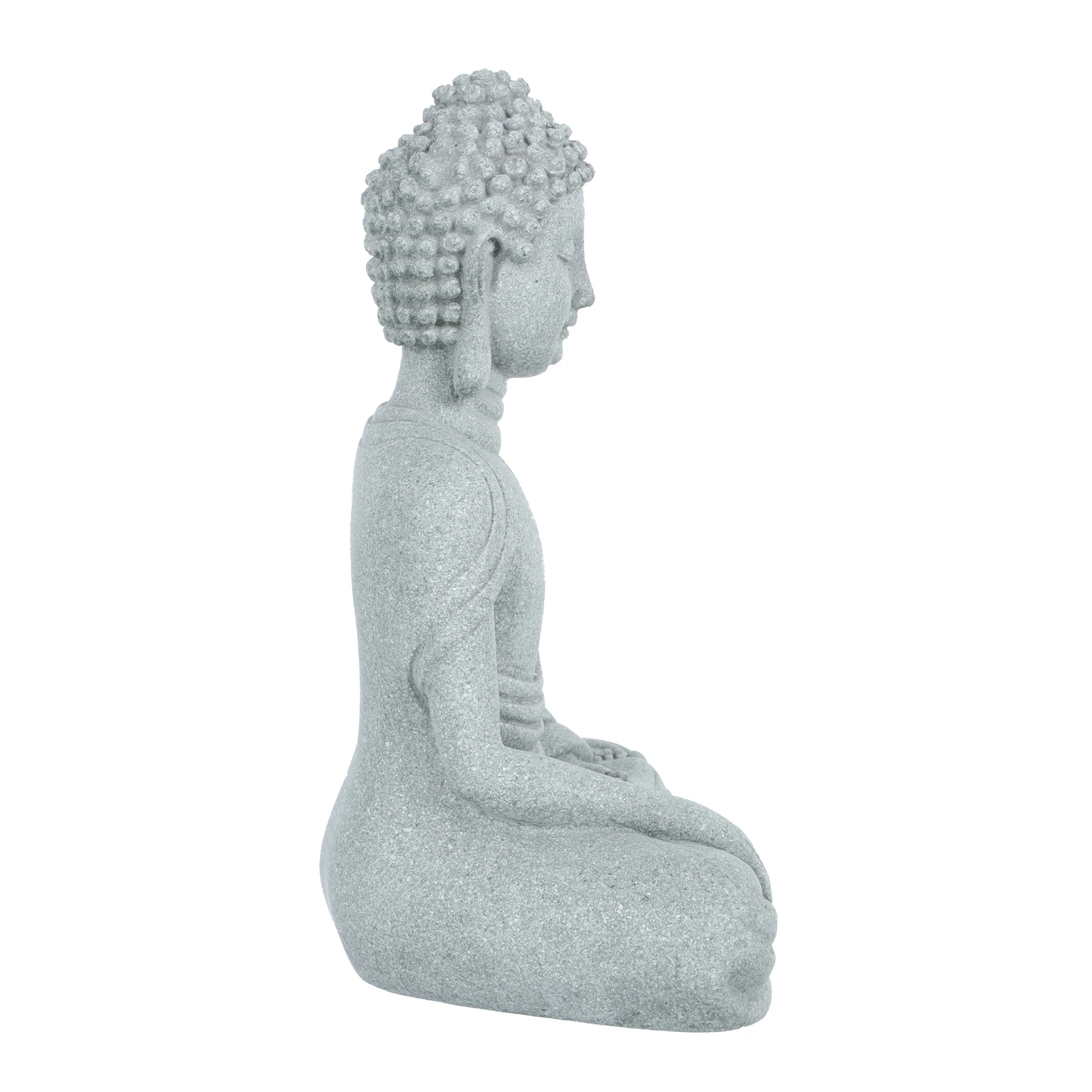 

Buddha Statue nament Realistic Home Temple Decoration Small Size S stone Zen Decor Office Bonsai Chinese Style