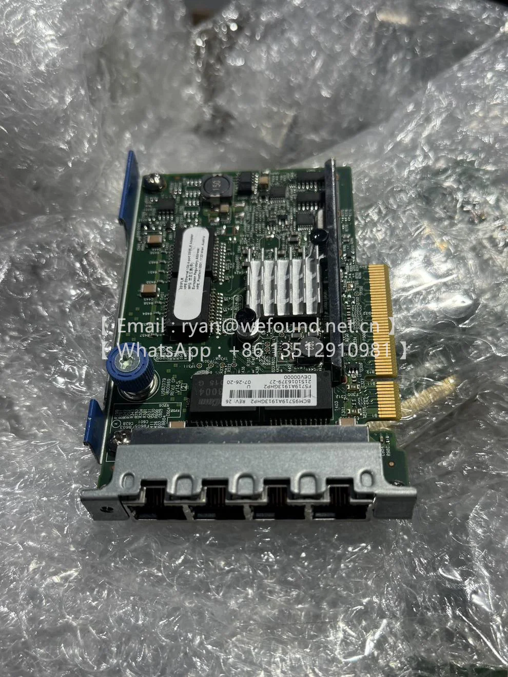 

629135-B22 Ethernet 1 ГБ 4-портовый адаптер 331FLR BCM5719