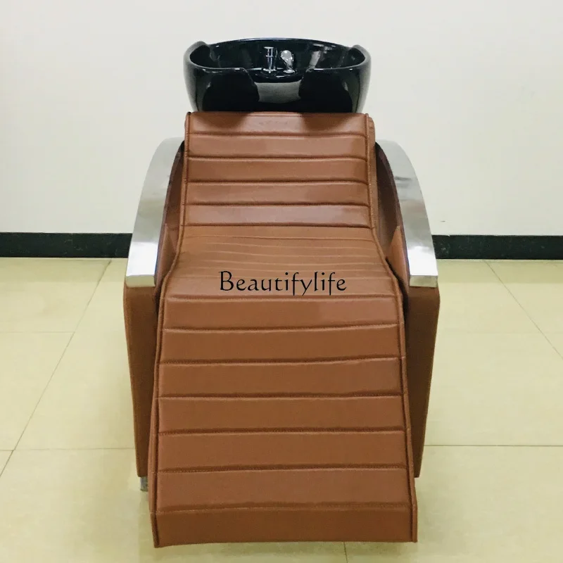 Barber Shop Dyeing and Perming Lifting Rotating High-End Hair Cutting Can Be Put down Physiotherapy Stool