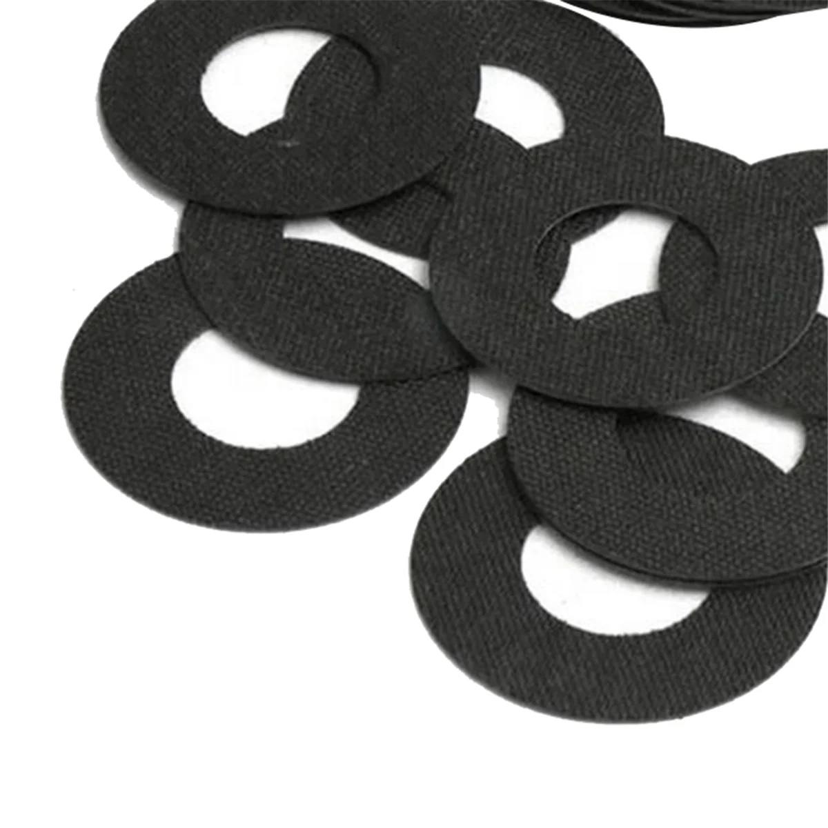 SMIEA 10PCS 0.5mm Fishing Wheel Special Discharge Force Alarm Carbon Fiber Brake Pad Reel Spinning Drum Wheel Accessories