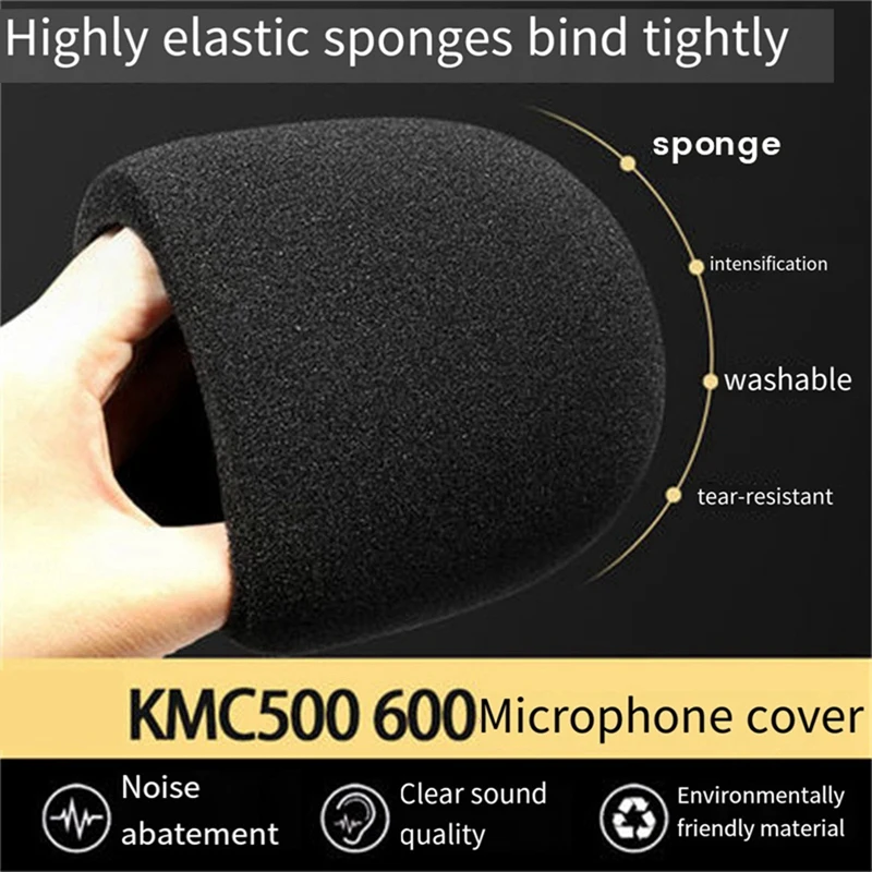 Windscreen Cover Microphone Windproof Windshield Filter Foam For JBL KMC500 KMC600 Mini Foam Cover Replacement Accessories 2Pcs