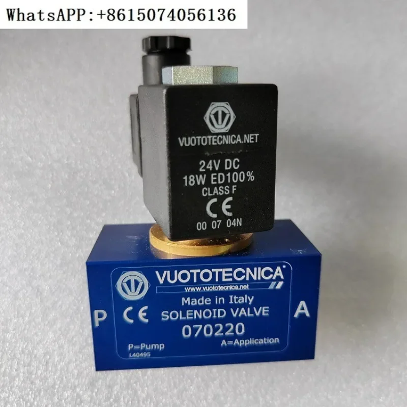 VUOTOTENCICA vacuum valve 070211 pilot operated vacuum solenoid valve 070311