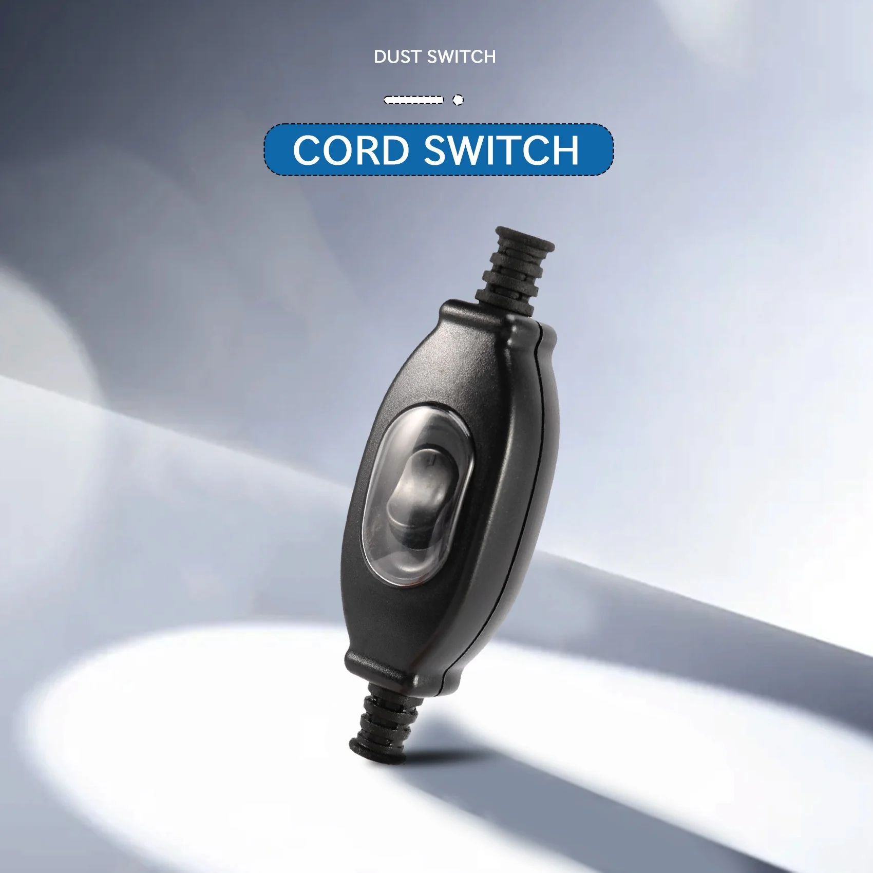 3A 250V Waterproof In Line Switch Cord Switch IP65 Round Wire Silver Contact Double Cut Switch Dust Switch User-Friendly