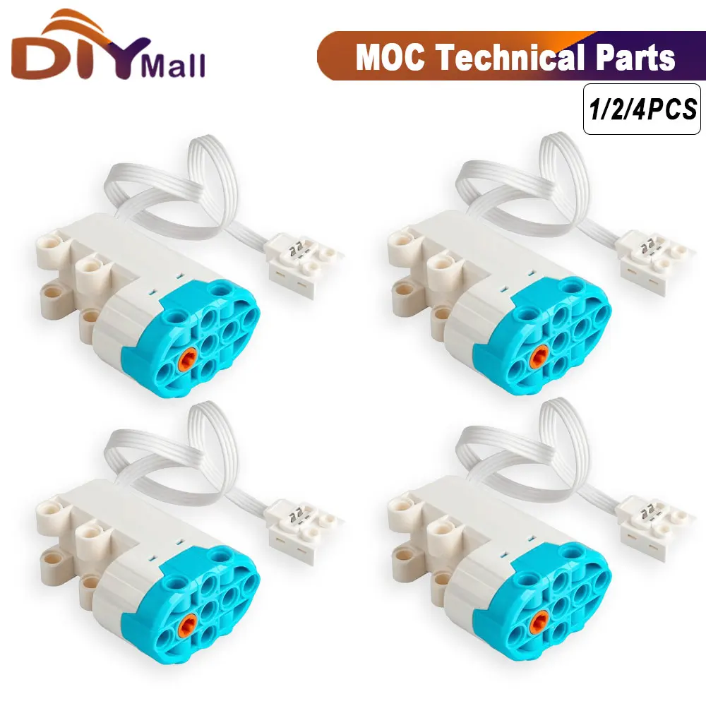 

High-Precision Servo Motor 88004 for Building Kits Compatible with Major Brands STEM Robotics MOC Model Essential Component