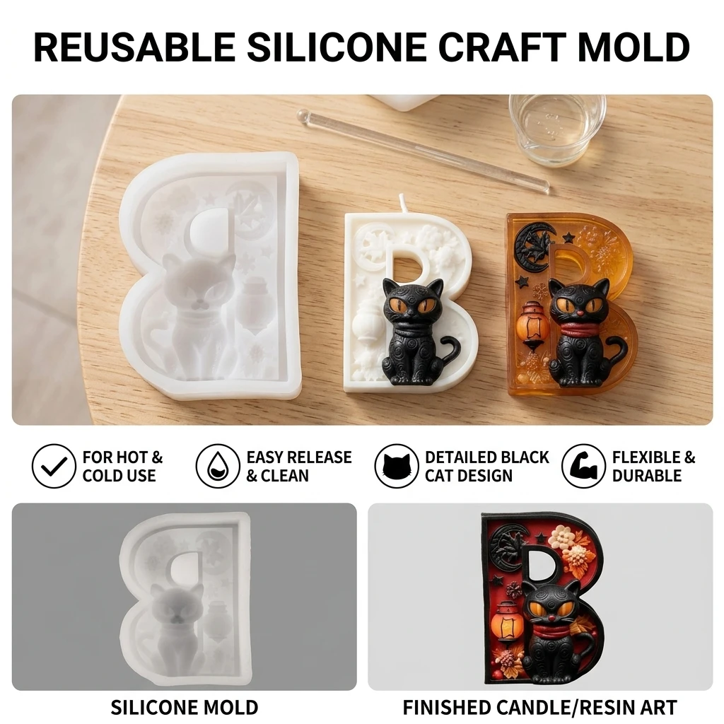 簡単に取り外せるシリコンモールド DIY キャンドル作り用  - Candle Making Easy のレビューと価格
