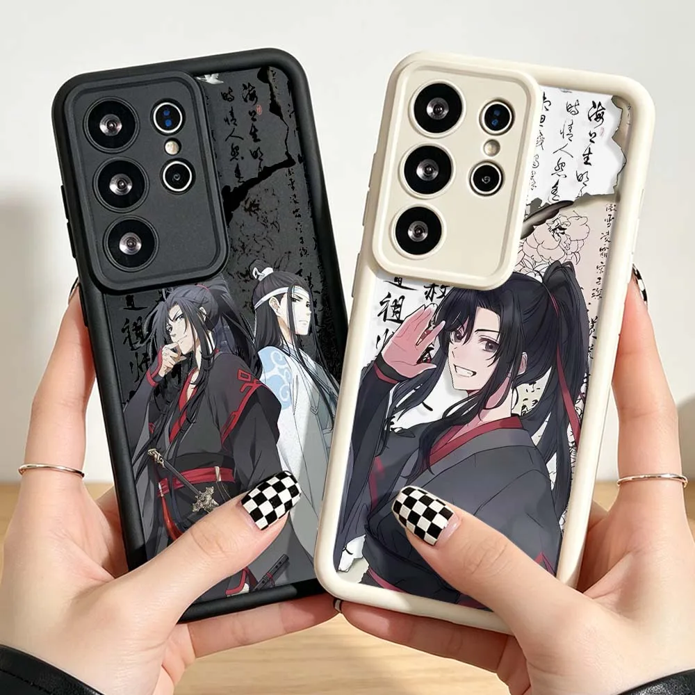 Anime MDZS Design For Samsung Galaxy S26 S25 S24 S23 S22 S21 S20 Ultra Plus FE 5G Eye Ladder Phone Case Cover