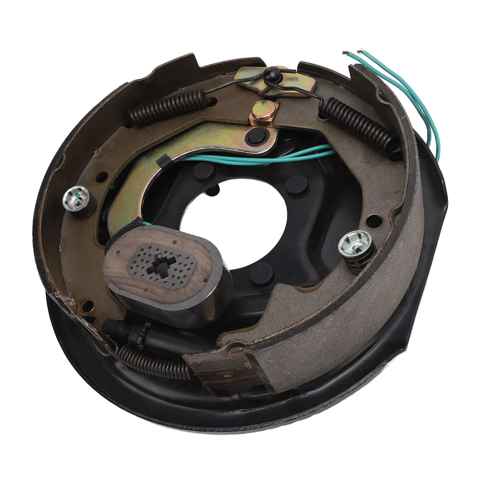 Trailer Electric Brake Assembly 10 Inch Sensitive Response Efficient Deceleration 10in Electric Trailer Brake for Trailer Axle