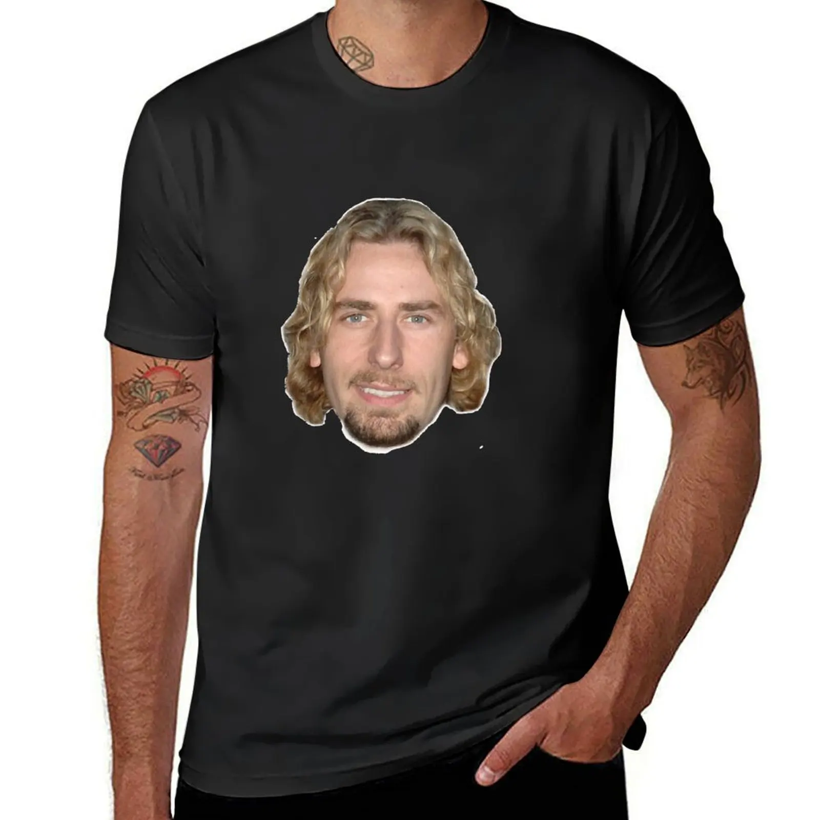 

Chad Kroeger T-Shirt graphics tees customizeds aesthetic clothes mens graphic t-shirts