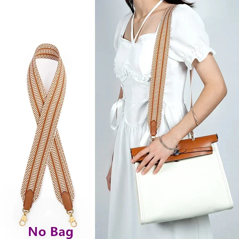 

Stripe Webbing Long Bag Strap For Herbag 31 39 Handbag Replacement Upgrade Shoulder Bag DIY Modification Accessories