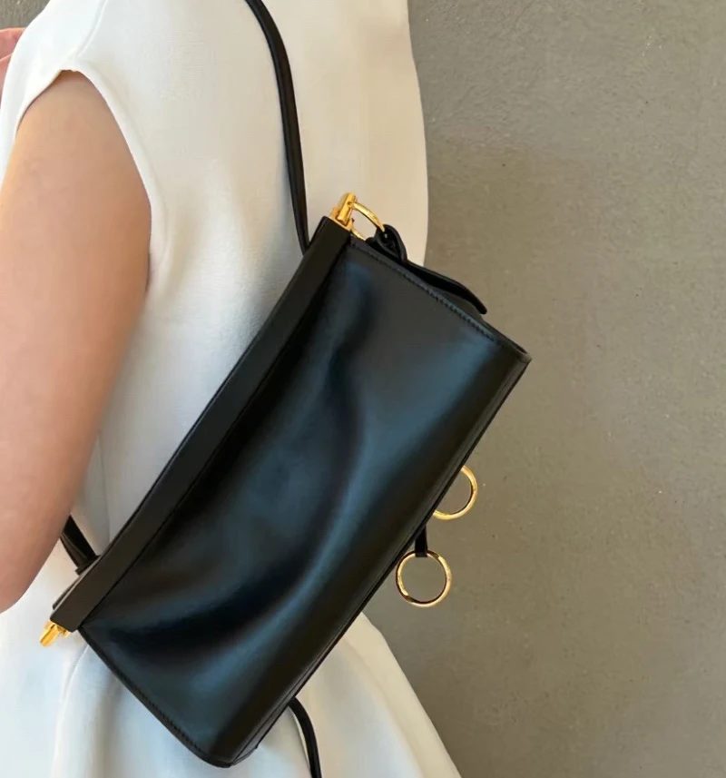 أحرف مخصصة مخصصة مجانية حقائب مقطع جلدية أصلية للنساء حقائب مصممة فاخرة ومحافظ 2025 جديدة في حقيبة كتف طبيعية صغيرة تحت الجلد جودة عالية ًالشحن مجانا وصول الشحن السريع #3