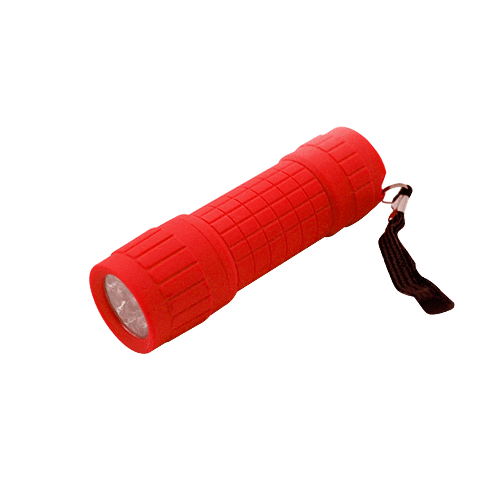 Mini linterna portátil para senderismo, antorcha superbrillante para exteriores, batería alimentada, emergencia, 9 LED, pesca, conducción, 3 modos