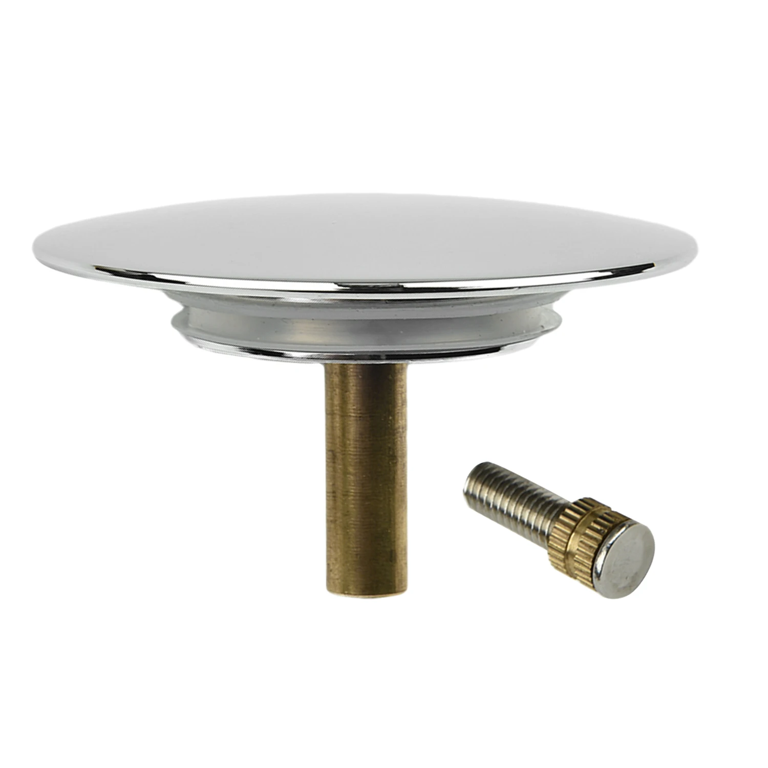Bath Basin Waste Stopper 70mm for Drain Replacement Applications Adjustable Design to Suit Varying Drain Depth Requirements