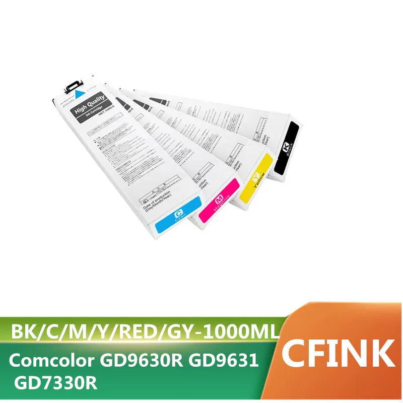 

7295-7299 7295C 7295G/E 7373 Ink Cartridge For Riso Comcolor GD9630R GD9631R GD7330R With One Time Chip Compatible Ink Cartridge