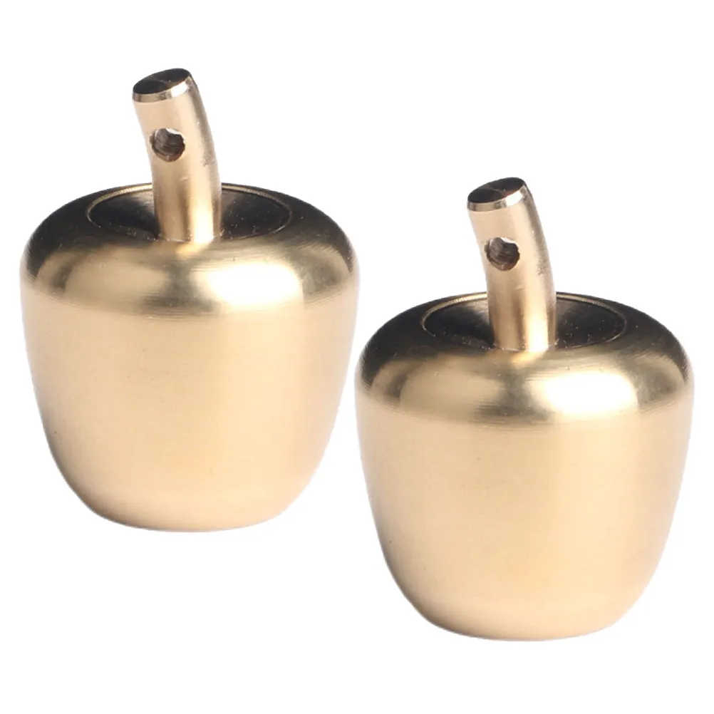 

2 шт. декоративных подвесок из латуни для ключей и сумок, портативные, компактные, устойчивые к деформации