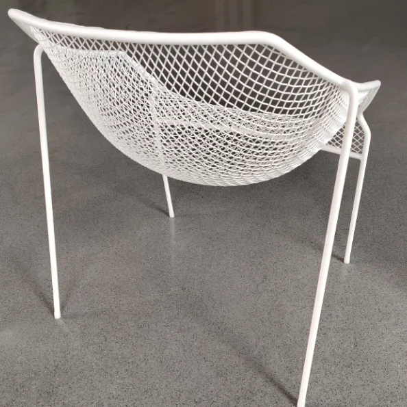 Quality Stackable Metal Outdoor Indoor Garden bar Leisure Dining Chair