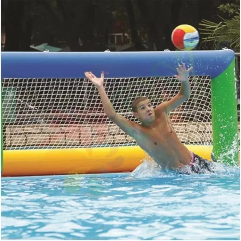 Inflatable Water Sports Basketball Football Soccer Pop-up Portable Inflatable Water Polo Goal